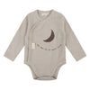 Romper Lange  mouw Moon - silver