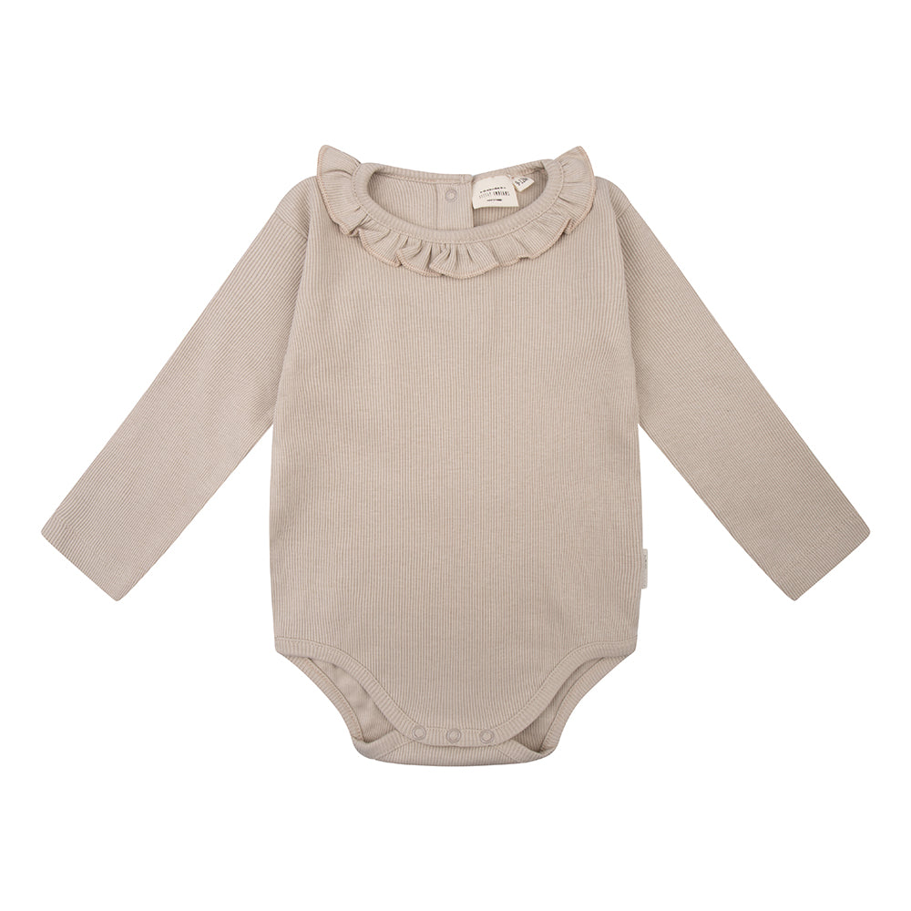 Long sleeve sales ruffle onesie